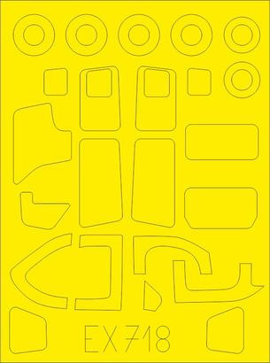 Eduard EX718 1/48 Mask Aircraft- O2A for ICM