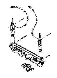 Kadee 112 HO Scale #102-bab Log Bunk Skeleton Kit -- Unpainted
