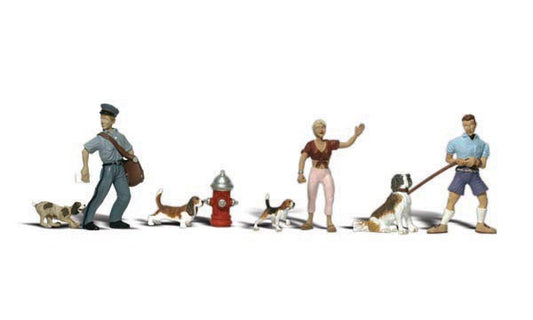 Woodland Scenics A2768 All Scale People & Pets - O scale