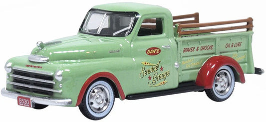 Oxford DP48003 1/87 Scale Dan'S Service Garage - 1948 Dodge B-1B Pickup