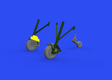 Eduard 672247 1/72 Wheels for EDU (Mask & Resin)