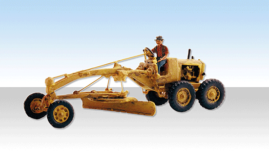 Woodland Scenics 5560 HO Scale AutoScenes(TM) - Assembled -- Grady's Grader