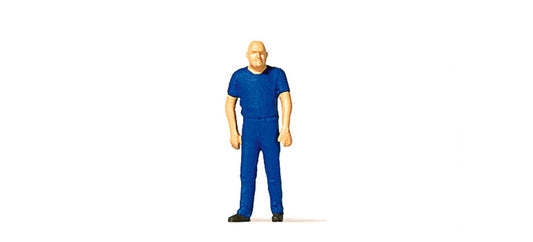 Preiser 28189 HO Scale Fireman on Standby Figure
