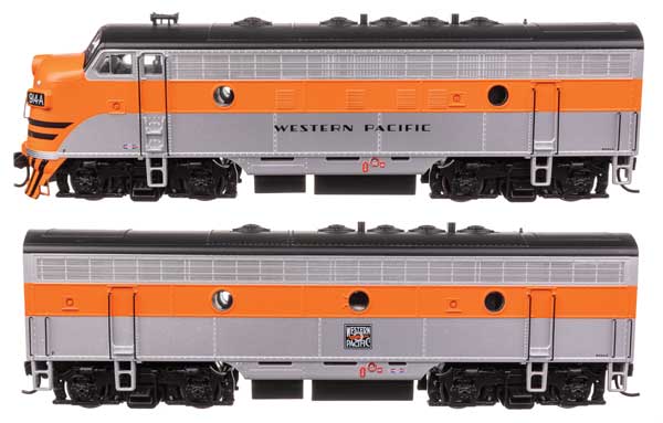 Walthers Mainline 21418 HO Scale EMD F7 A-B Set - ESU Sound and DCC -- Western P