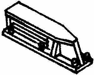 Details West RA-274 HO Scale Sinclair Antenna -- Long Type pkg(4)