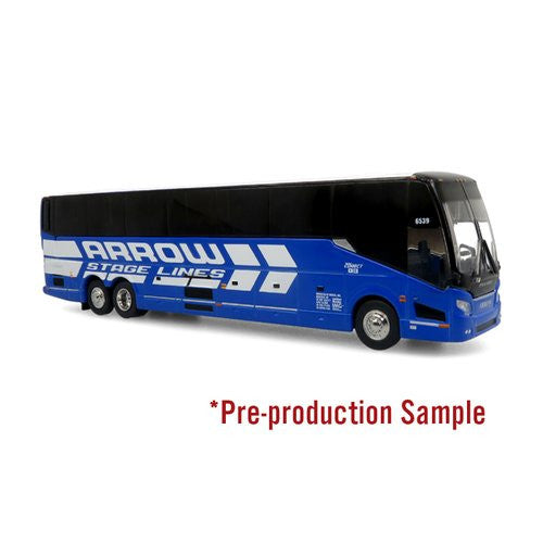 Iconic Replicas 870585 HO Scale 2022 Prevost H3-45 Coach - Assembled -- Arrow St