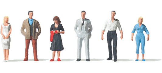 Preiser 79032 N Scale Passers-by Figure Set