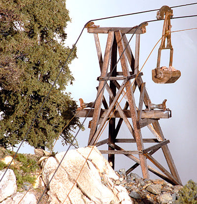 Banta Model Works 6102 O Scale Ore Tram Tower Kit