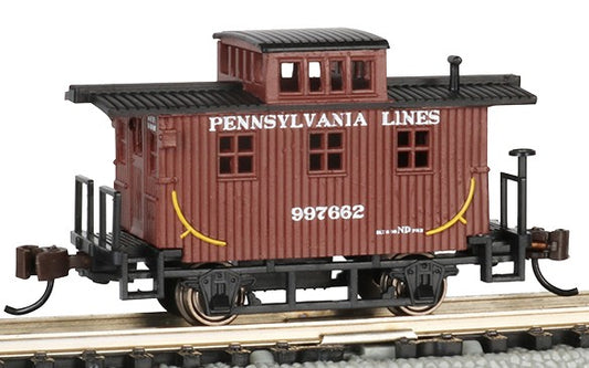 Bachmann 15754 N Old-Time Caboose Pennsylvania Lines
