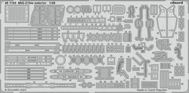 Eduard 481103 1/48 MiG-21bis Exteriorfor Eduard