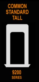 Hi-Tech Details 9200 HO Neutral Grey Common Standard Tall Passenger Car Diaphrag