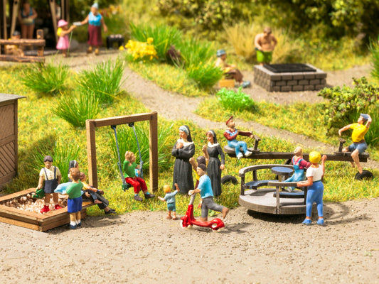 Noch 14368 HO Scale Playground Equipment Laser-Cut Kit