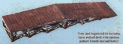 Blair Line 74 N Scale Laser-Cut Wooden Loading Ramp -- 3 x 3/4" 7.5 x 1.8cm