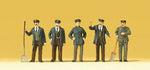 Preiser 12191 HO Scale Railroad Personnel Engine-Driver/Stoker