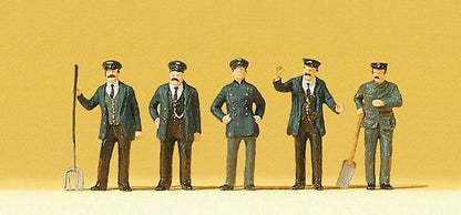 Preiser 12191 HO Scale Railroad Personnel Engine-Driver/Stoker