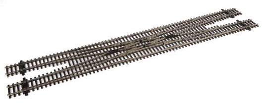 Walthers Track 83051 HO Code 83 Nickel DCC-Friendly #6 Double Crossover