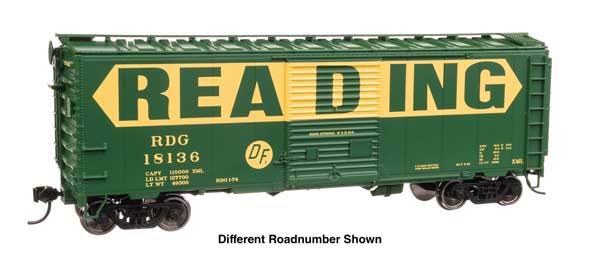 Walthers Mainline 45221 HO Scale 40' ACF Welded Boxcar w/8' Youngstown Door - Re