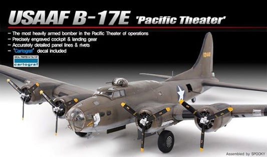 Academy 12533 1/72 B17E Pacific Theater USAAF Bomber (Special Edition Ltd Run)