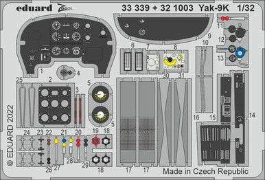 Eduard 321003 1/32 Yak-9K - ICM