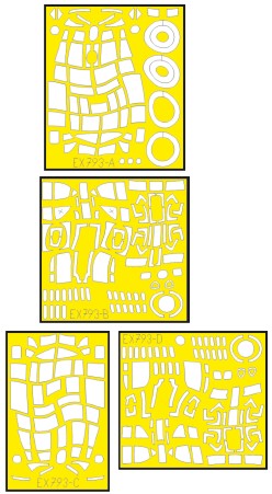 Eduard EX793 1/48 Mask Aircraft- Lancaster B Mk I TFace for HKM