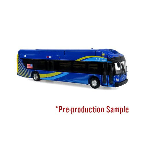 Iconic Replicas 1600573 N Scale New Flyer Xcelsior Charge XN40 Transit Bus - Ass