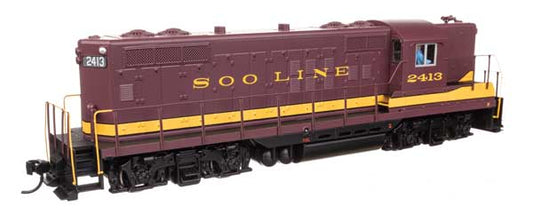 Walthers Mainline 910-20502 HO Scale EMD GP9 High Hood ESU Sound DCC Soo Line #2413