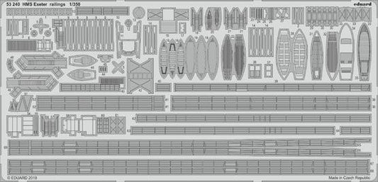 Eduard 53240 1/350 Ship- HMS Exeter Railings for TSM