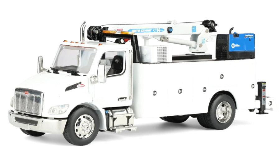 Diecast Masters 71223 1/50 Peterbilt 536 Titan85 Auto-Crane Work Truck