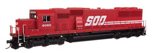 Walthers Mainline 910-19772 HO Scale EMD SD60 Spartan ESU Sound DCC Soo Line #6050