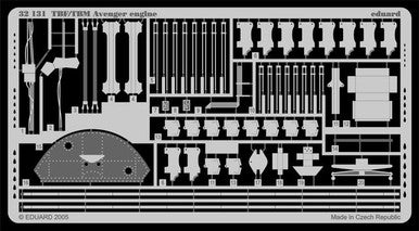 Eduard 32131 1/32 TBF/TBM Avenger Engine for Trumpeter