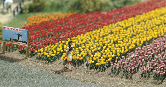 Busch 1206 HO Scale Tulips Kit pkg(120)
