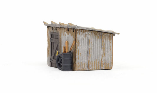 Woodland Scenics 5056 HO Scale Built & Ready Tin Shack