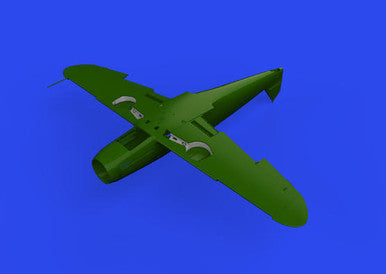Eduard 648881 1/48 Brassin Bf 109F Wheel Bays Angular Print for Eduard