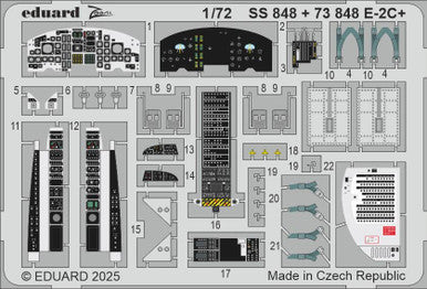 Eduard SS848 1/72 E-2C+ Zoom Set for HELLER Kit