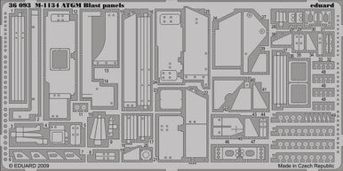 Eduard 36093 1/35 ATGM Blast Panels for TRP