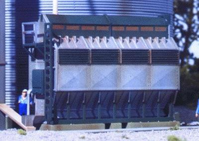 Walthers Cornerstone 933-3128 HO Scale Grain Dryer -- Kit