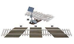Walthers Cornerstone 933-4124 HO Intermodal Yard Details Kit