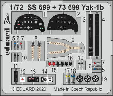 Eduard SS699 1/72 Yak-1b - Arma Hobby