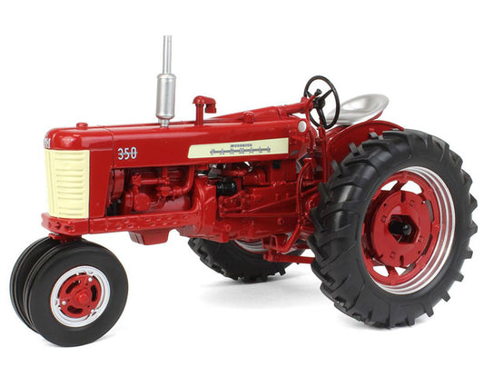 Spec Cast ZJD-1925 1/16 Scale Farmall 350 Narrow Front Tractor Features: Hitch Works