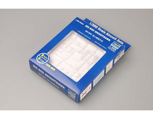 Trumpeter Scale Models 6231 1/350 USN MH60S Knighthawk Helicopter Set (6/Bx)