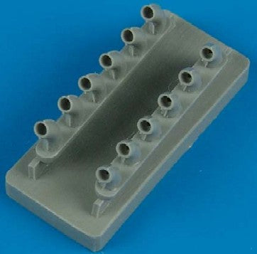 Quickboost 48317 1/48 P40B Exhaust for TSM