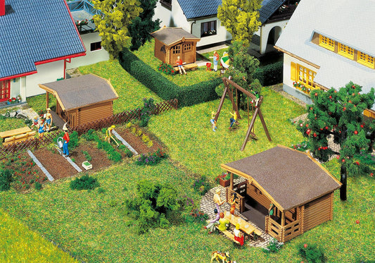 Faller 232209 N Scale 3 Summer Houses Model Kit