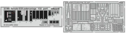 Eduard 32995 1/32 Aircraft- Tornado ECR Undercarriage for ITA (Painted)