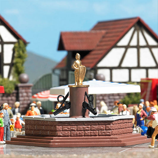 Busch 7728 HO Scale Marketplace Fountain Model