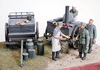 Tamiya 35247 1/35 German Field Kitchen Scenery