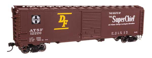 Walthers Mainline 910-46501 HO Scale 50' AAR Boxcar RTR ATSF #12220