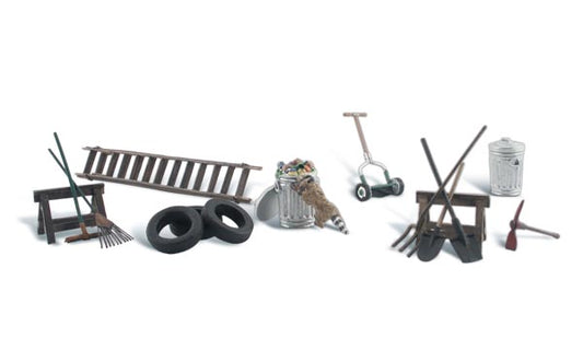 Woodland Scenics A2212 N Scale Garage Treasures