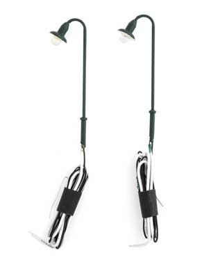 Walthers SceneMaster 4801 HO LED Streetlight Platform 2-Pack