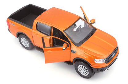 Maisto 31521OR 1/27 2019 Ford Ranger Pickup Truck, Orange