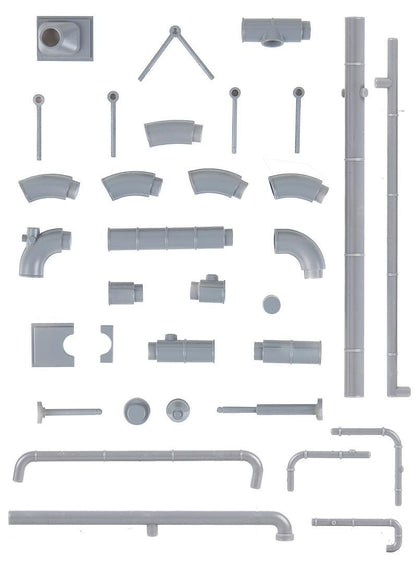 Faller 180331 HO Scale Set of Conduits Pipe Model Kit